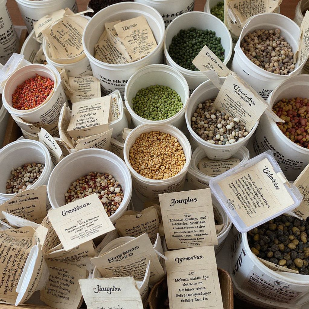 Heirloom seed collection